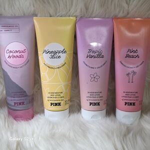 PINK Discontinued HTF 24 Hour Body Lotions Bundle New / Sealed!♡♡